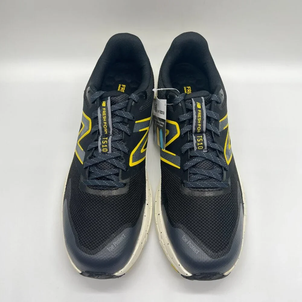 New Balance Mens‎ Size 11 MT510CL6 Black Yellow Sneakers Shoes